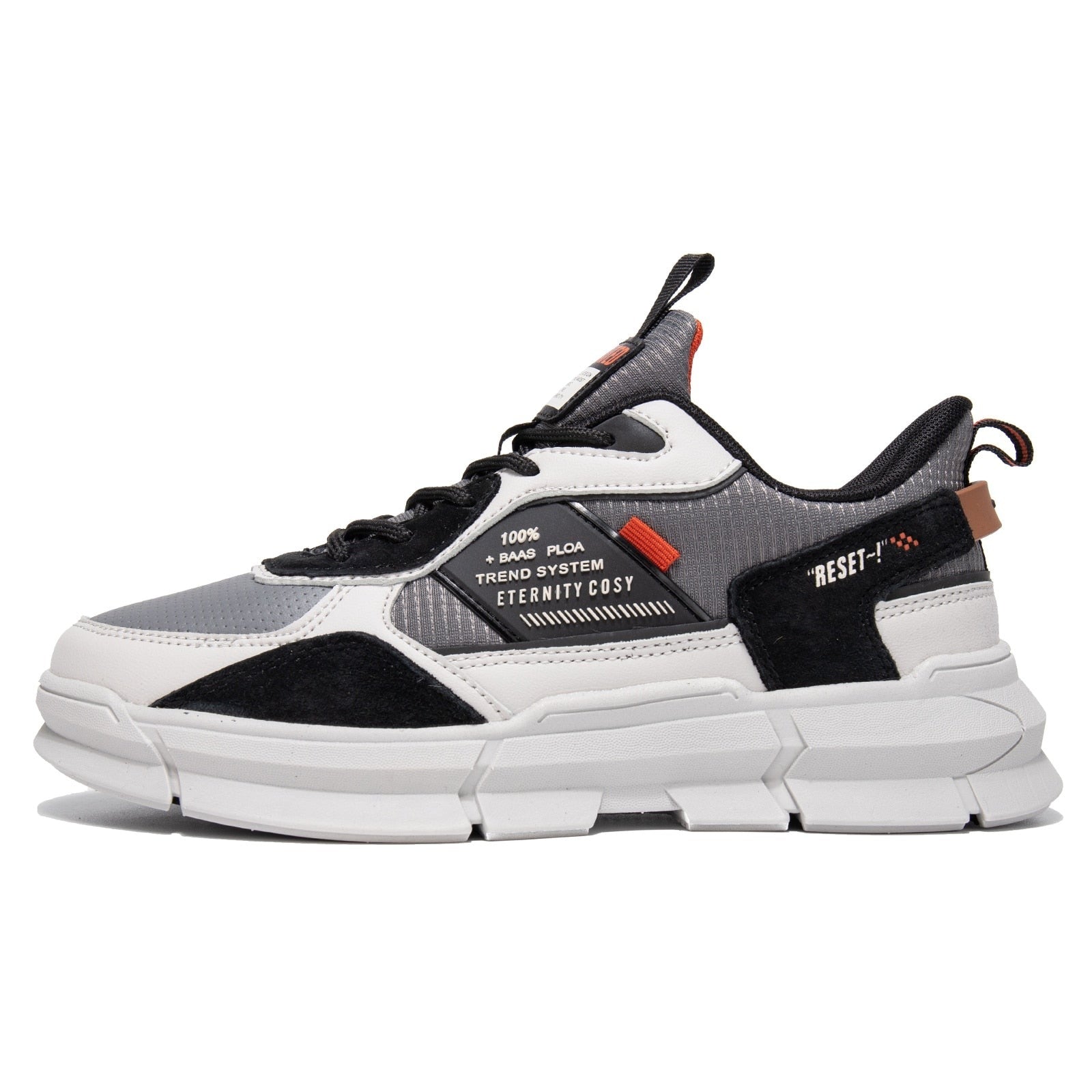 West Designer Leather Lightweight Street Style Sneakers
