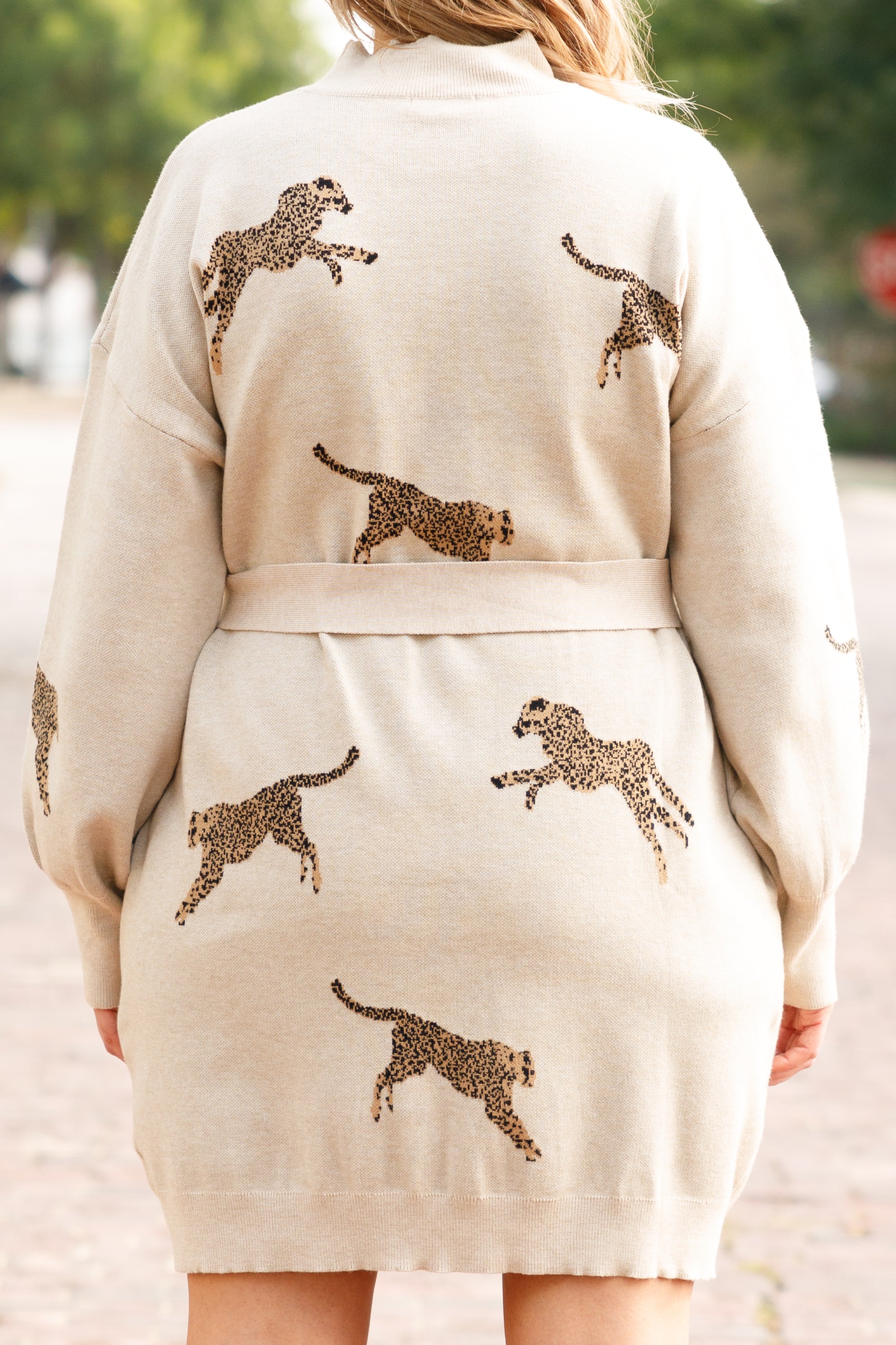 So Fierce Sweater Dress. Oatmeal