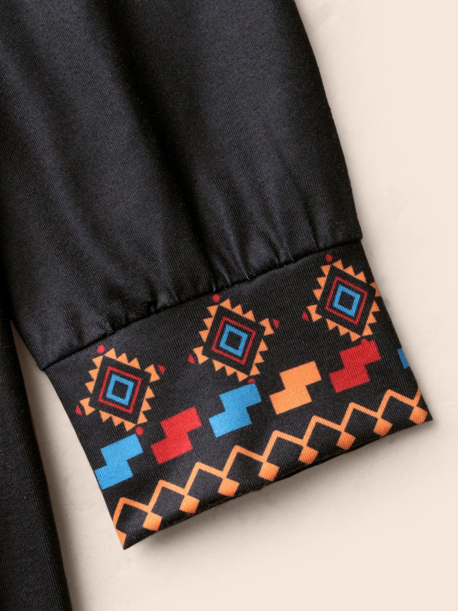 Bandana Print V Neck Midi Dress