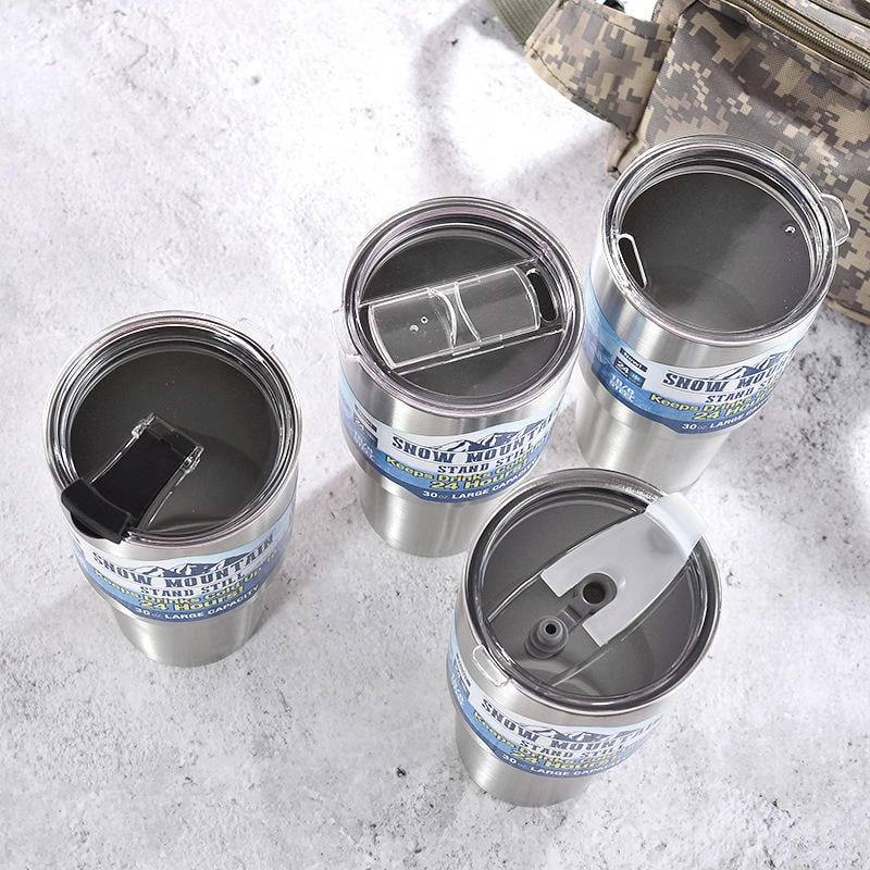 🔥2024 Hot sale-Car Cup 304 Stainless Thermos Steel Flask