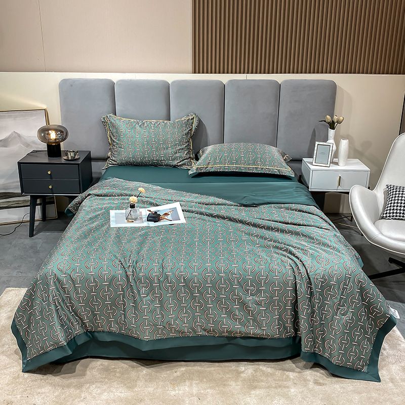 Set da 4 di Coperte Estiva Fresca, Lavabile e Respirante