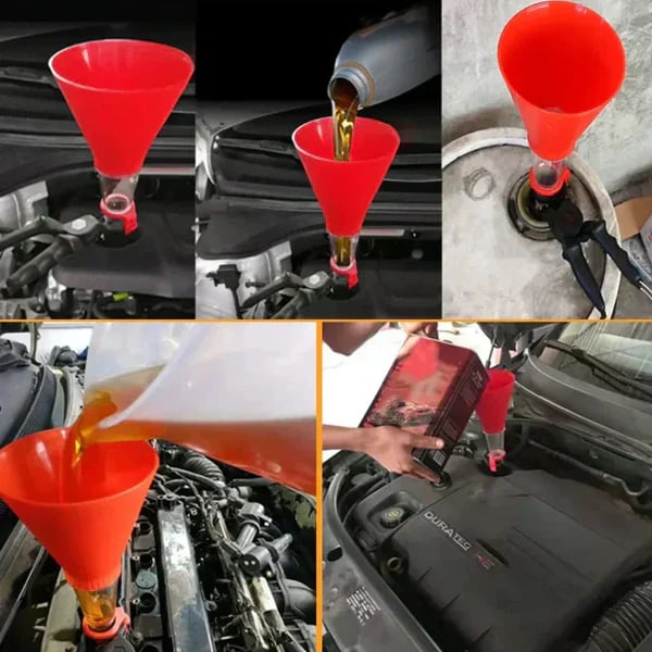 Universal Engine Oil Filling Funnel Set