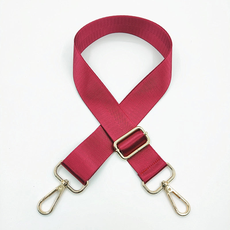 Nylon Solid Color Bag Strap