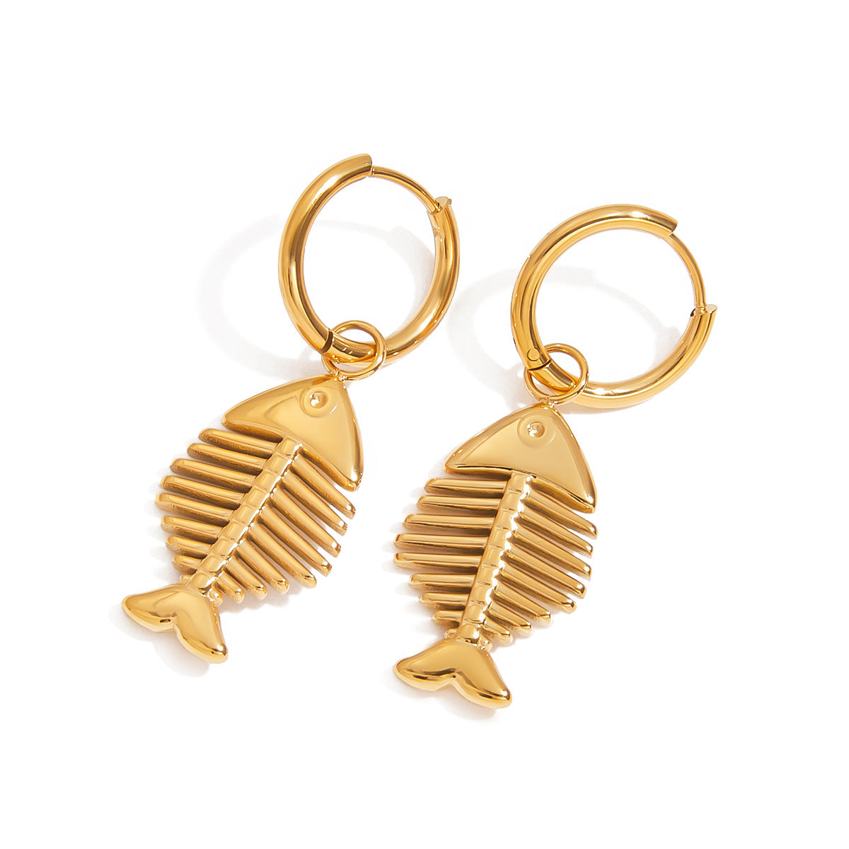 Holiday Stainless Steel Earrings Earrings Niche Design Titanium Steel Earrings