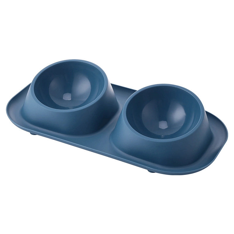 Popular Pet Bowl Double Bowl Pet Dog Basin Anti-splash Dog Bowl Cat Bowl Pet Supplies In Stock