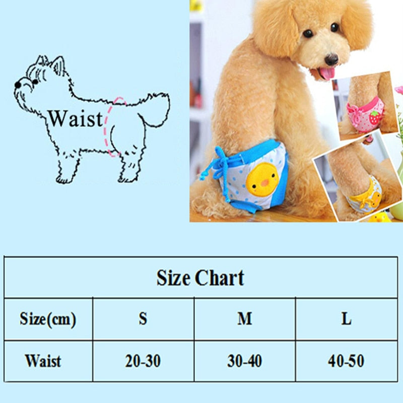 Washable Dog Cat Diaper Pants