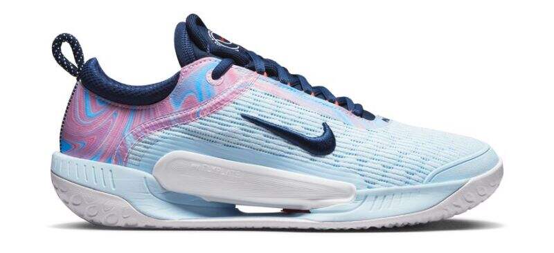 Zapatos de hombre Nike Zoom Court NXT - azul glaciar/azul marino/blanco