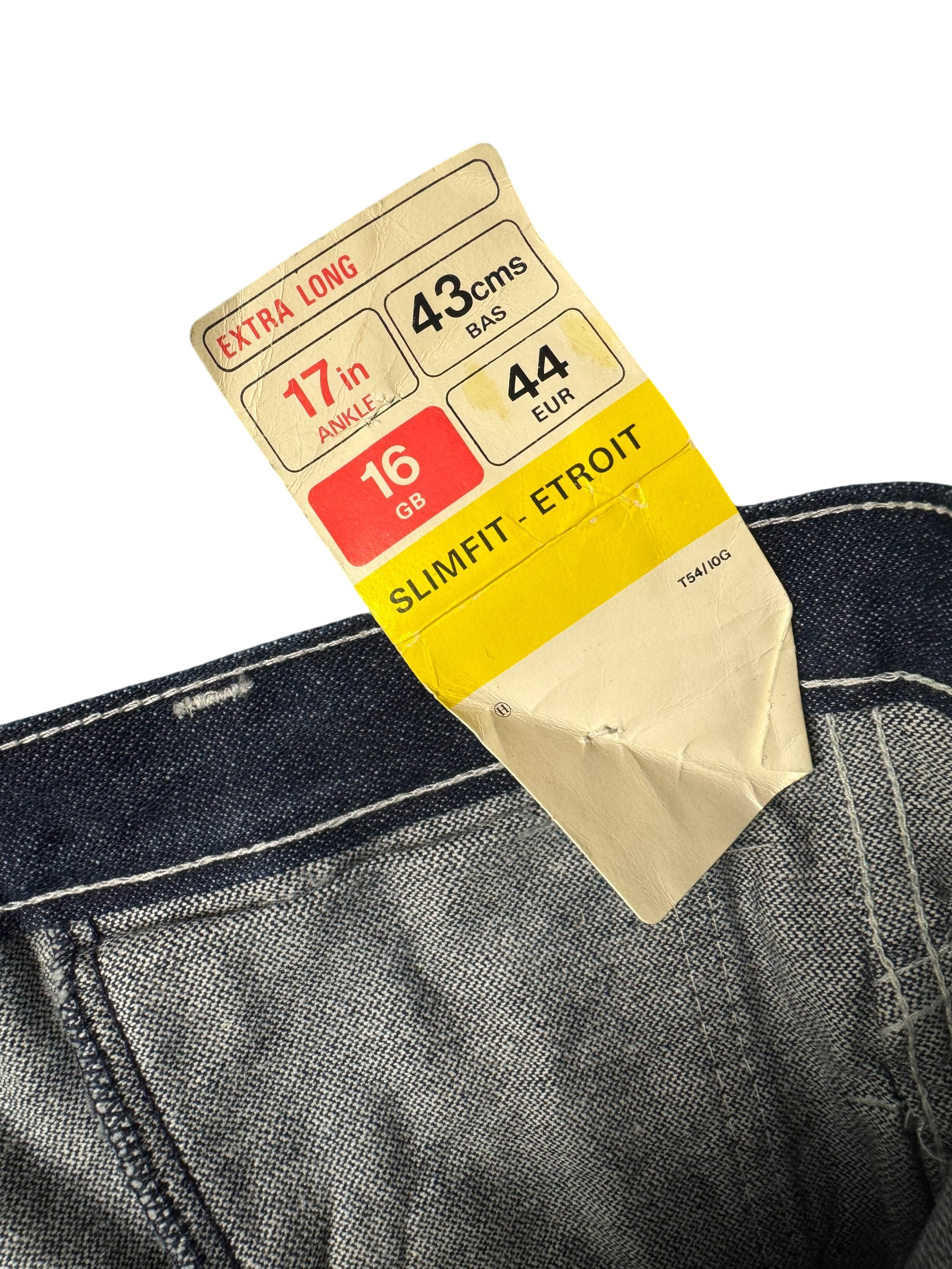 Night Rider Slim Fit Dark Denim Jeans