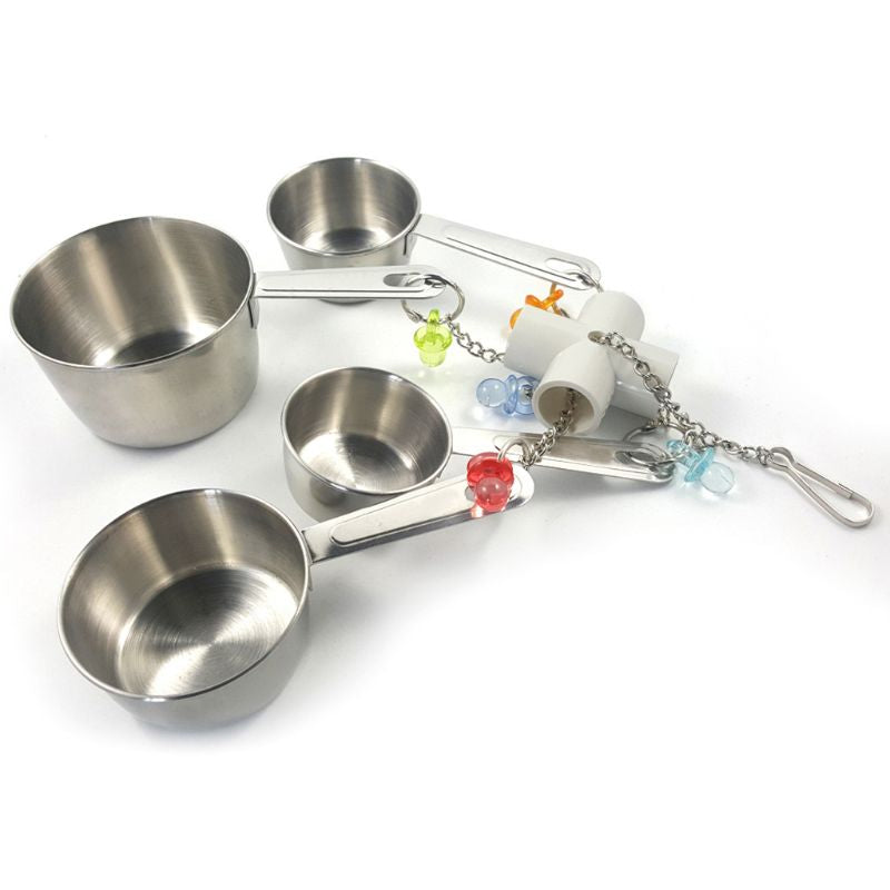 4Pcs Bird Stainless Steel Bells
