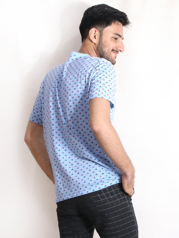 Men's T-Shirt CK Sky Blue