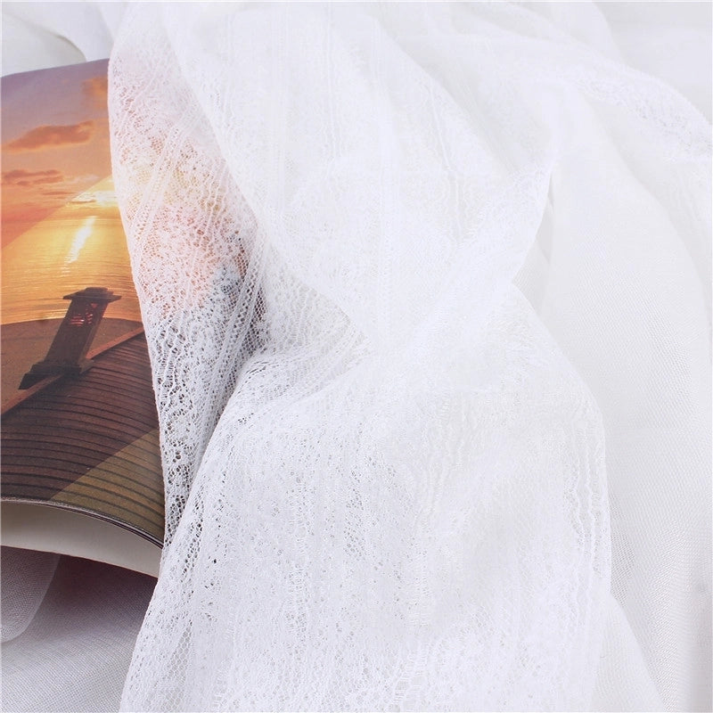 Women's Elegant Solid Color Cotton Scarf