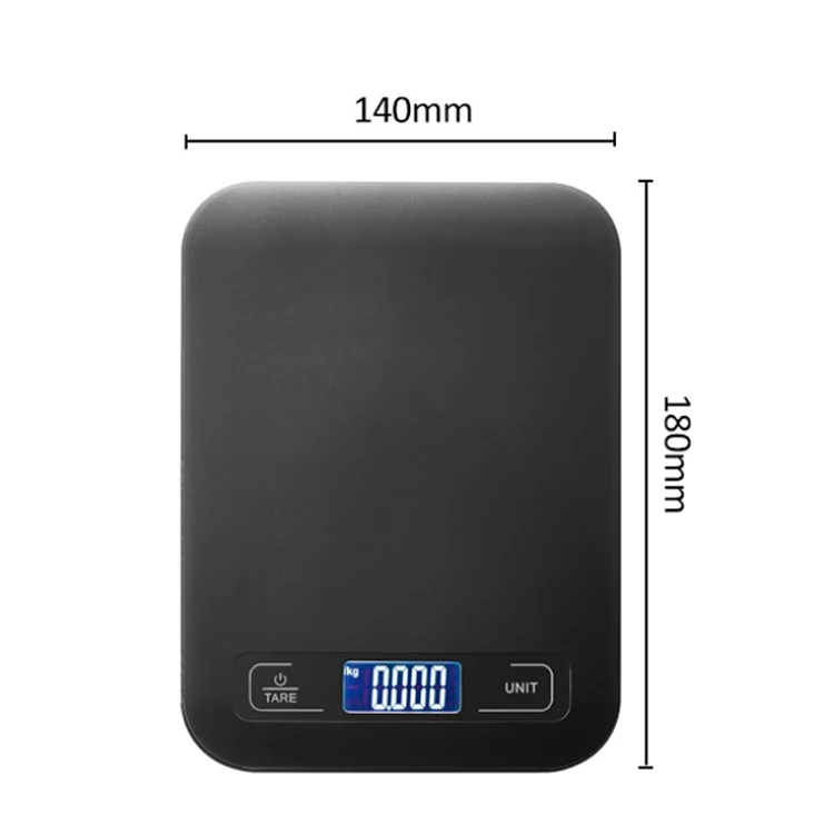 Hot Selling Fashion Style Household 5kg 10kg15kg Backing Electronic Kitchen Scale Food Weight Scale Digital With Lcd Display