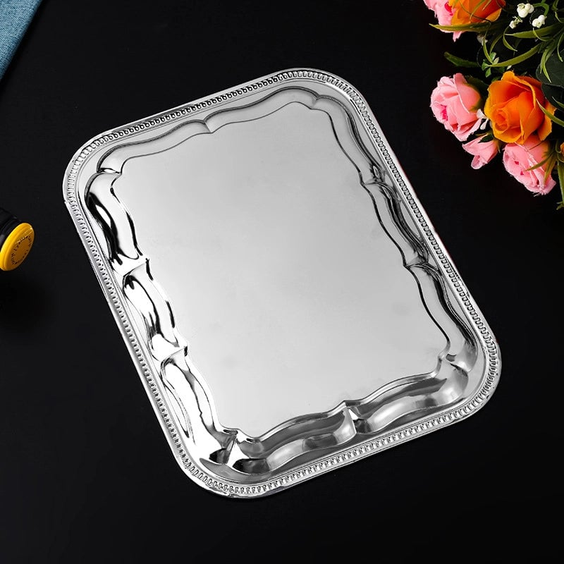 Casual Elegant Solid Color Metal Tableware 1 Piece