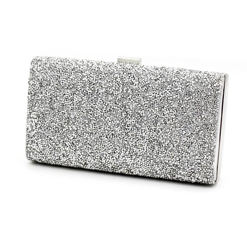 Silk Solid Color Square Evening Bags