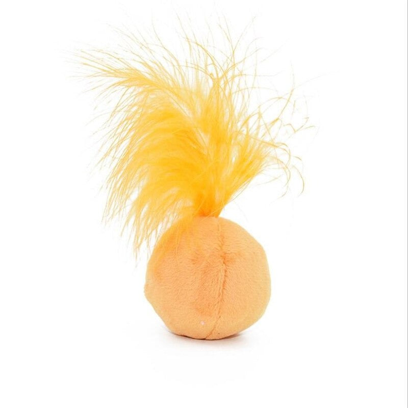 Cat Toy Sound Ball Hair