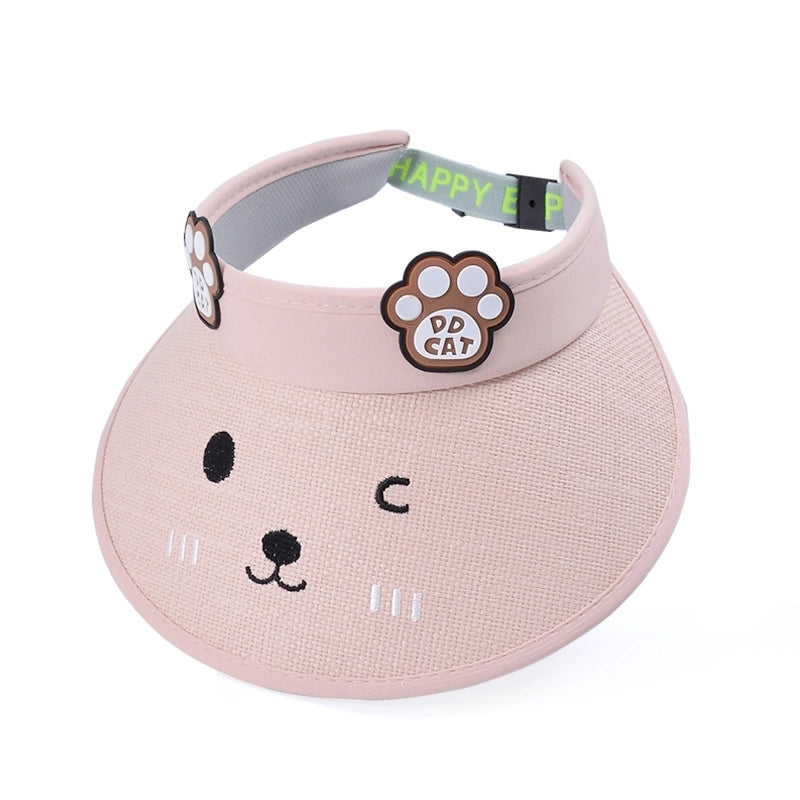 Children Unisex Cartoon Style Cute Cartoon Sun Hat