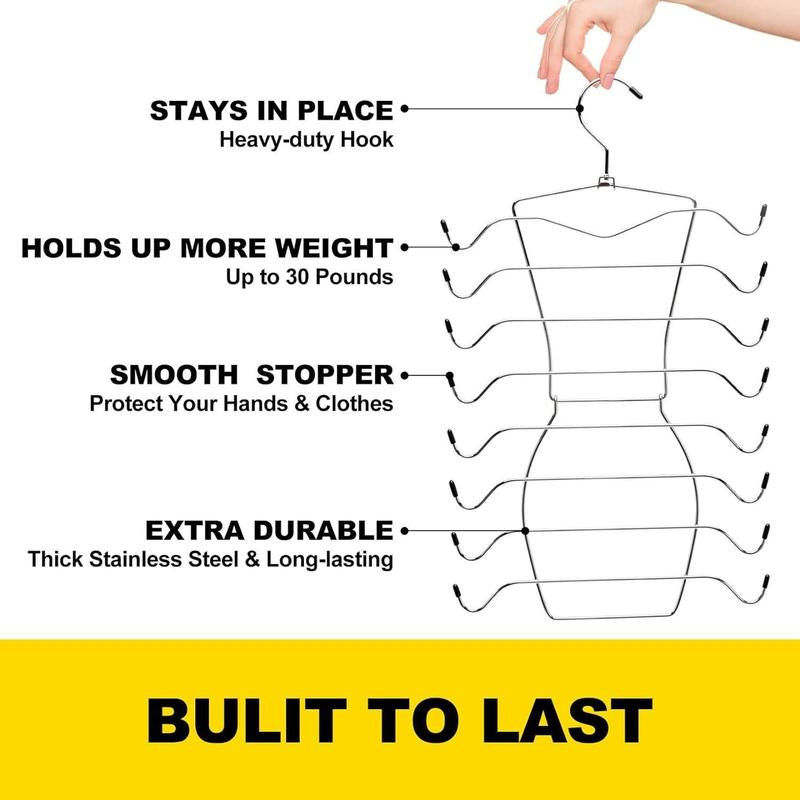 Multifunctional 8-layer Rotating Hanger