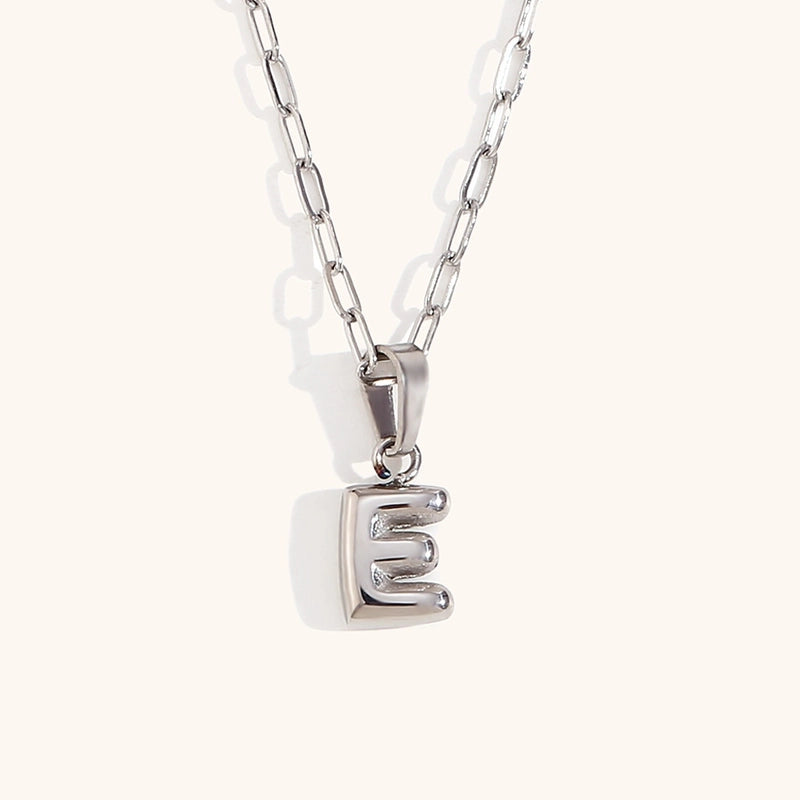 Minimalist Commute Letter Stainless Steel Titanium Steel Plating Gold Plated Pendant Necklace