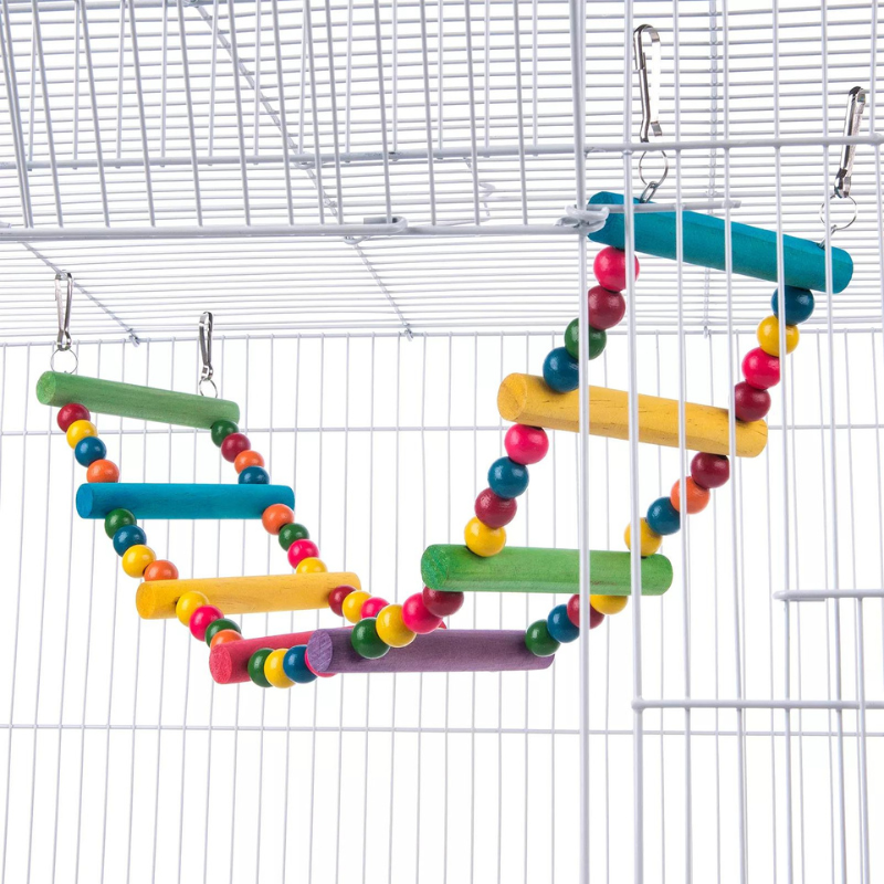 10 Pieces Bird Toys Set