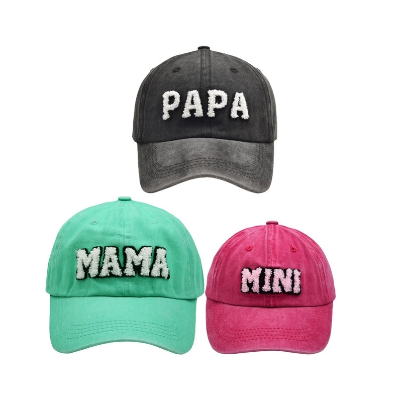 Women's Basic Color Block Curved Eaves Baseball Cap