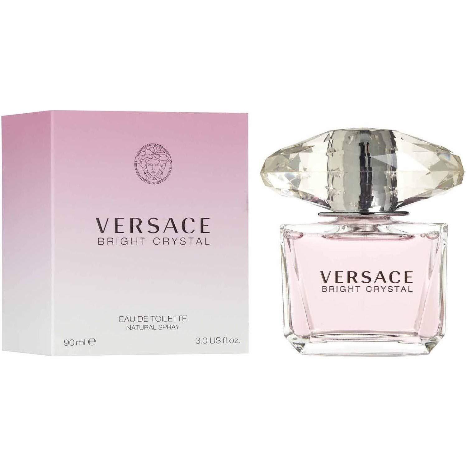 Versace Bright Crystal Eau de Toilette Spray for Women. 6.7 Fl Oz