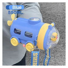 Kids Cute Submarine Plastic Water Bottle