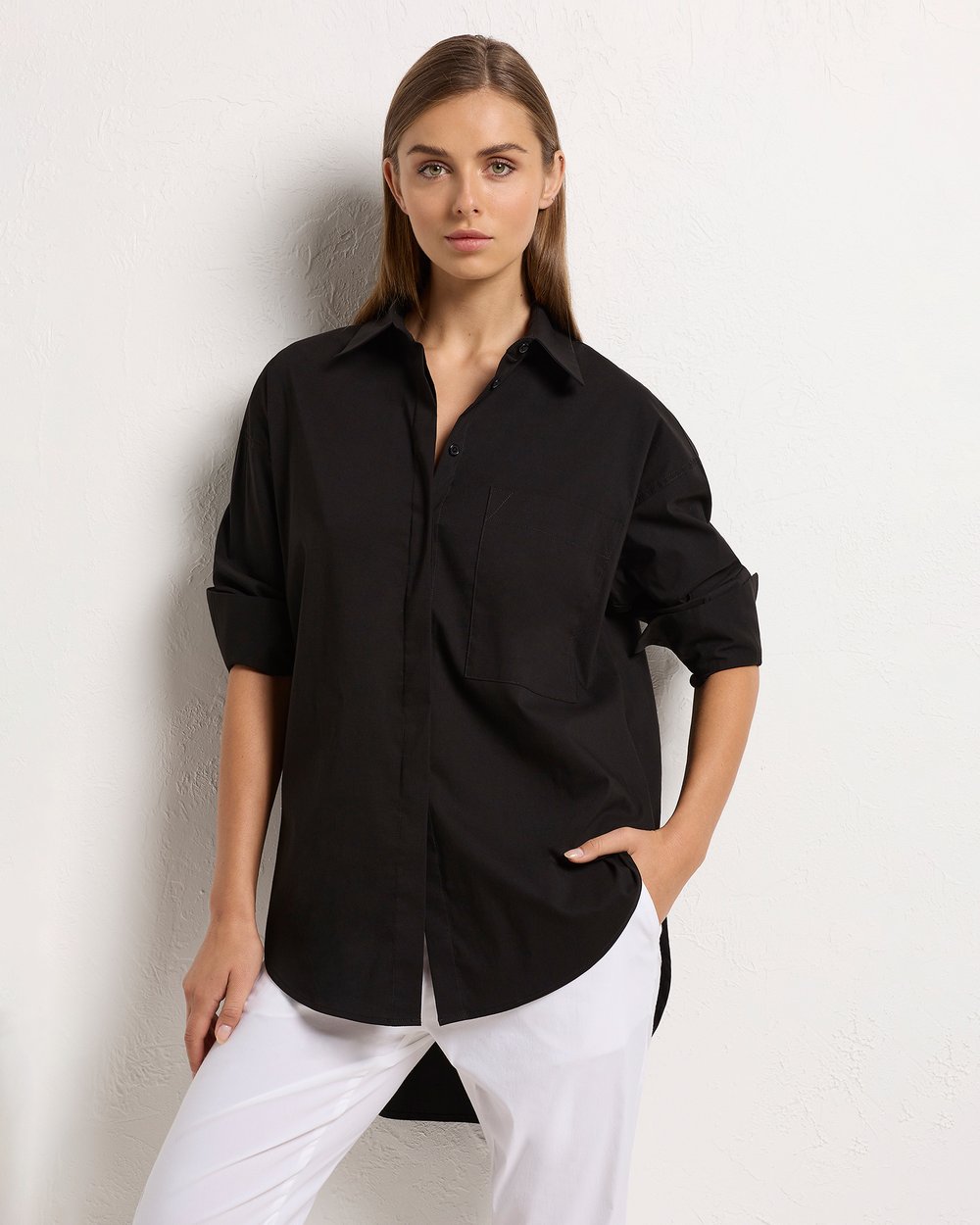 Mela Purdie Relaxed Pocket Shirt Microprene