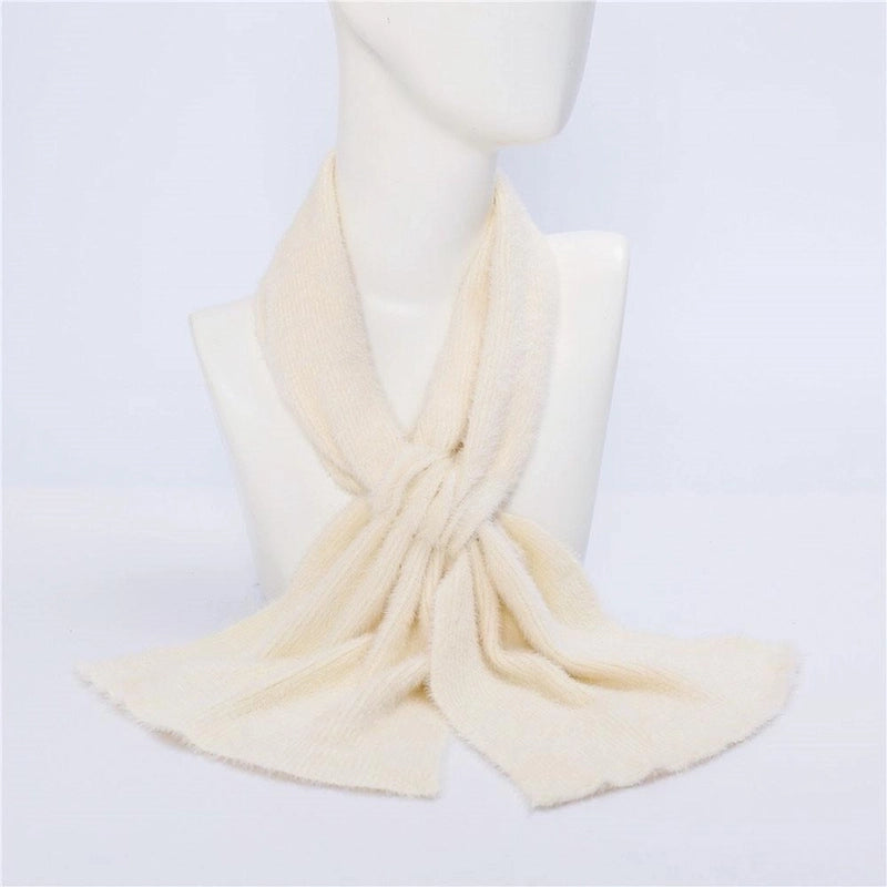 Unisex Sweet Solid Color Scarf