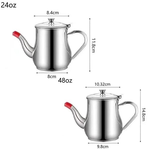 🔥Friday specials🔥Stainless Steel Oil Filter Pot