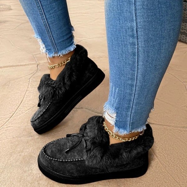 Women's Thick Sole Arch-Support Wool Boots