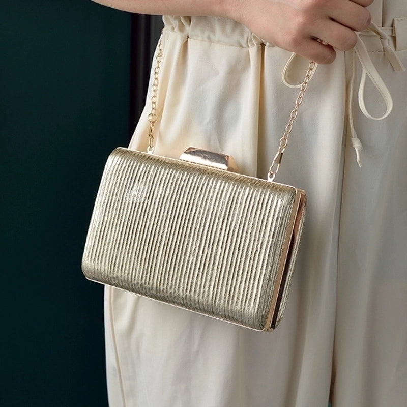 Women's Medium All Seasons Pu Leather Basic Evening Bag