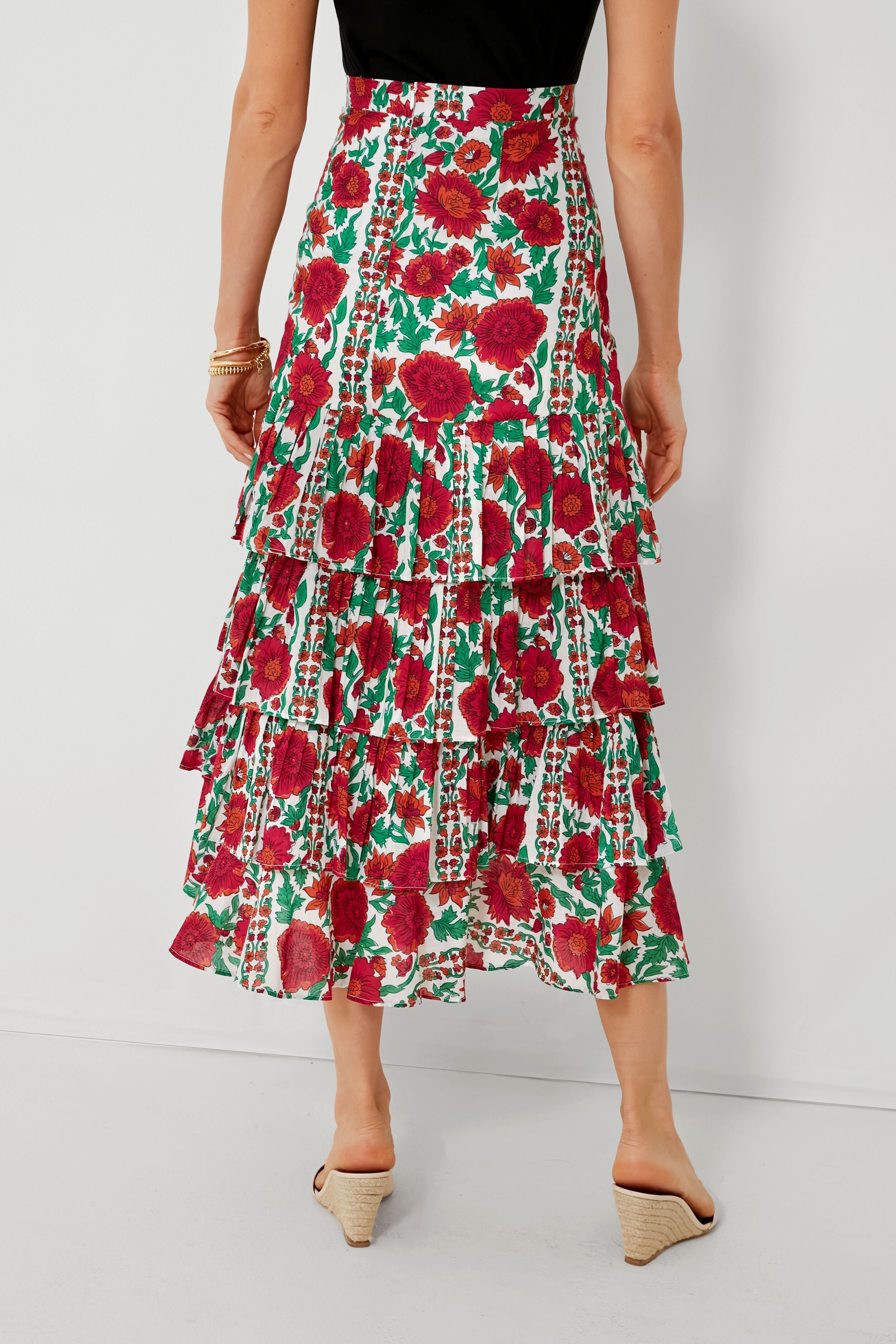 Pink Dijon Honduras Maxi Skirt