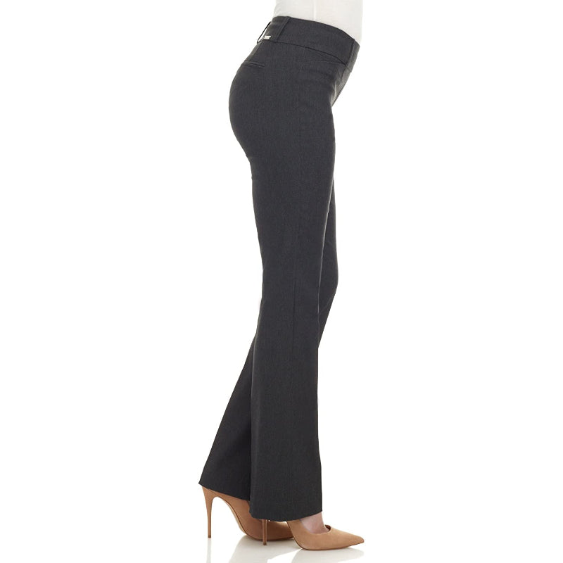 Women's Solid Ease In To Comfort Fit Bootcut Stretch Pant