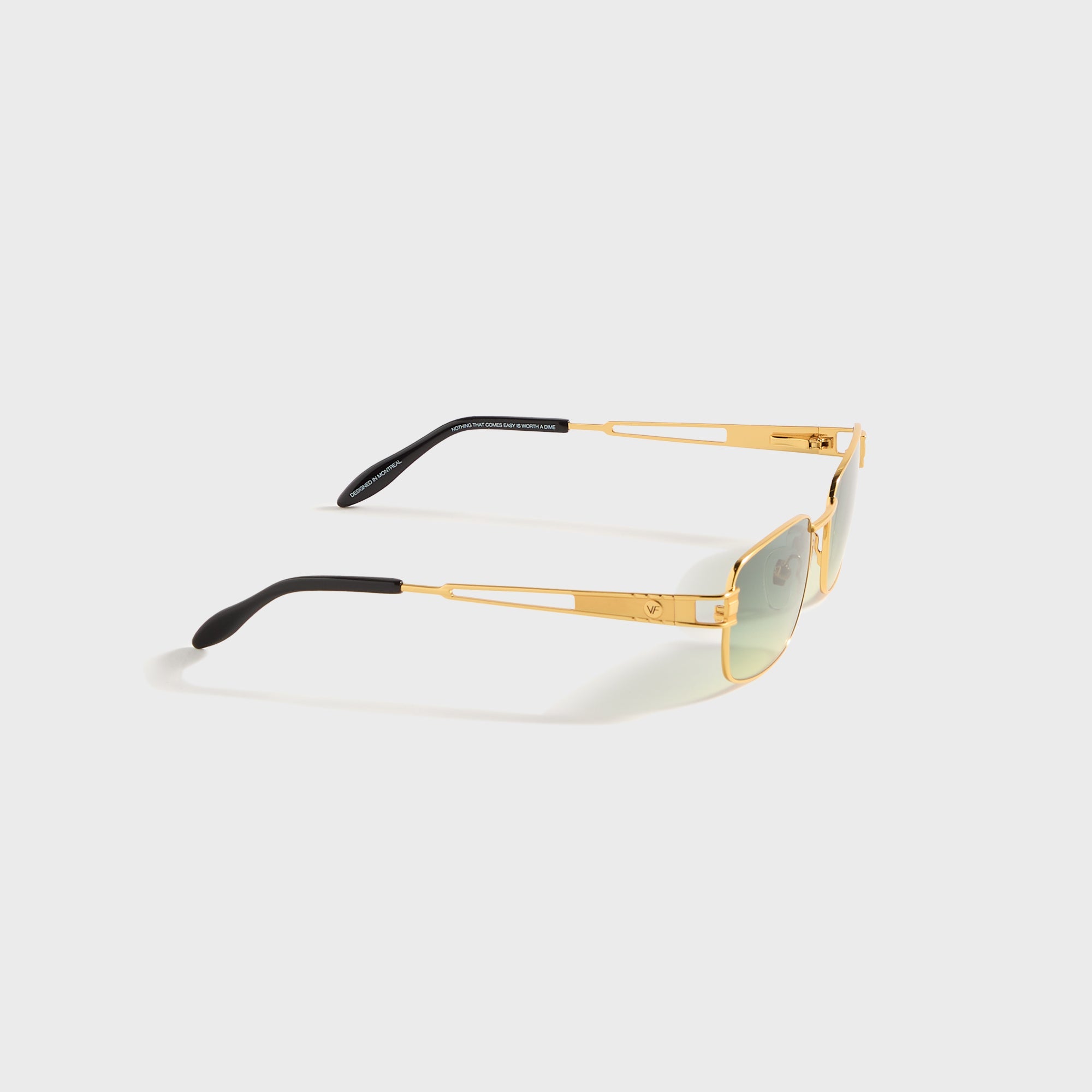 Vintage Frames Dime 24KT - Yellow Gold / Green Yellow Gradient