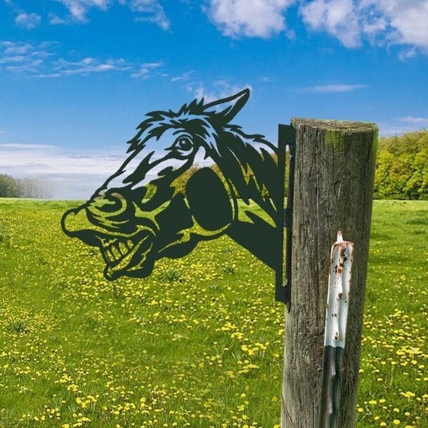 🔥Farm Peeping Animal Metal Art