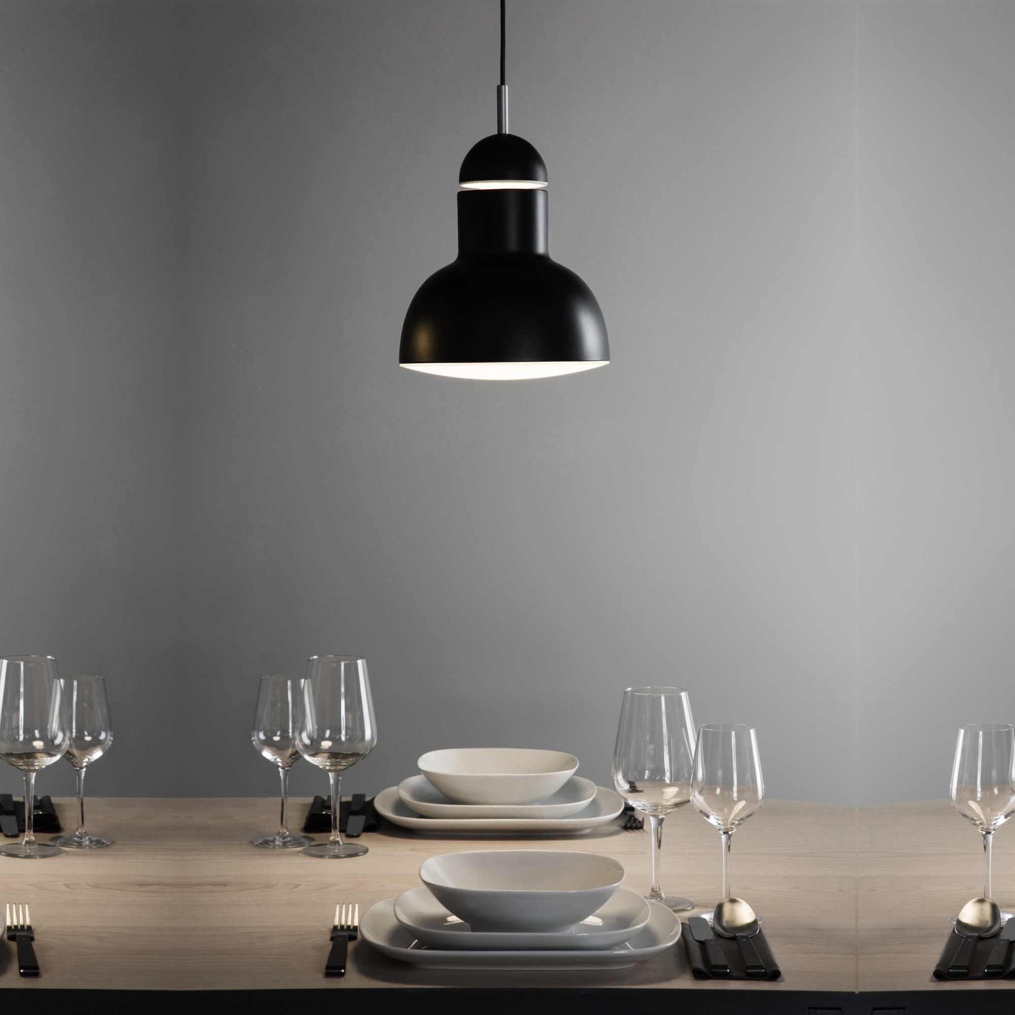 Anglepoise Type 75? Maxi pendant. jet black