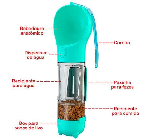 Dispenser Portatil 3 em 1