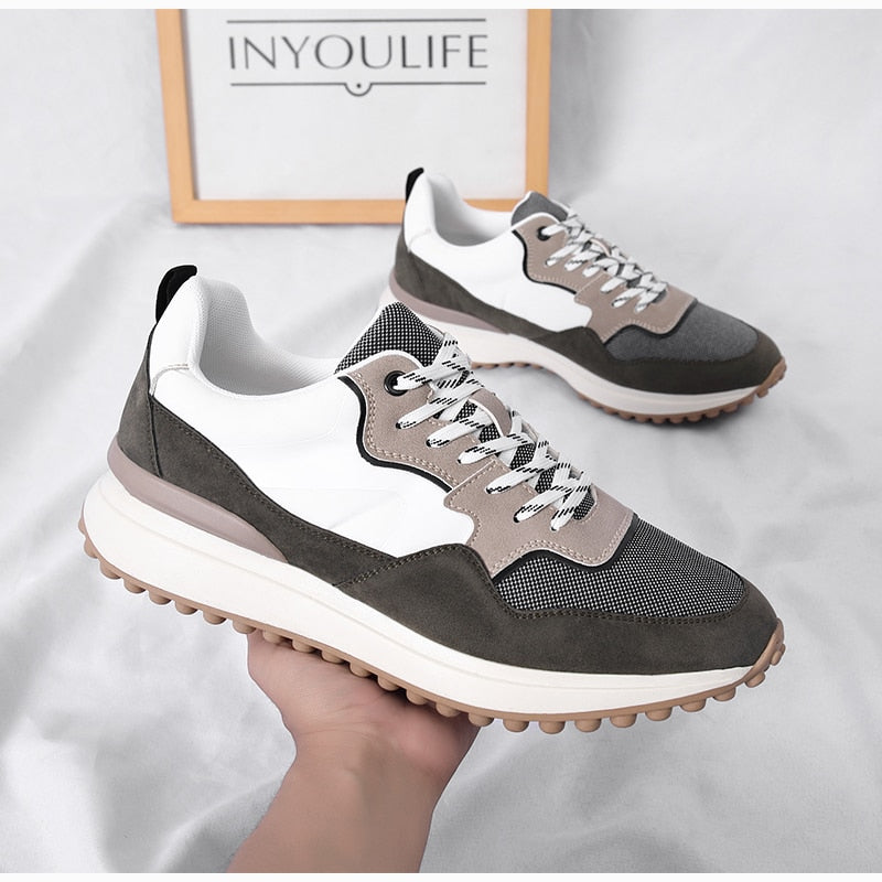 West Designer Breathable Fabric Jogging Sneakers