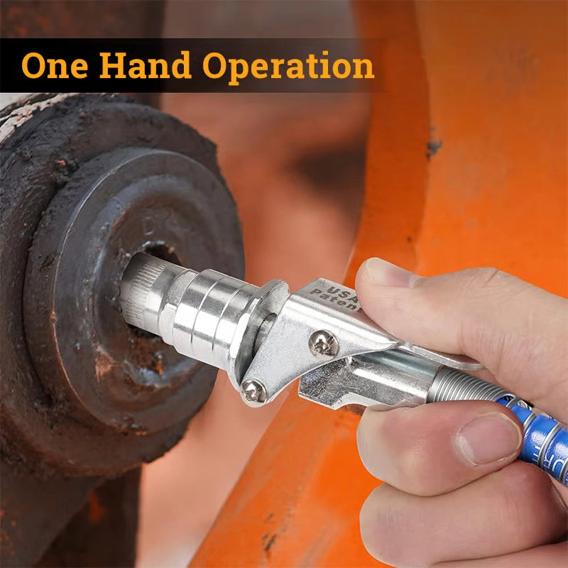 High Pressure Quick Release Grease Coupler