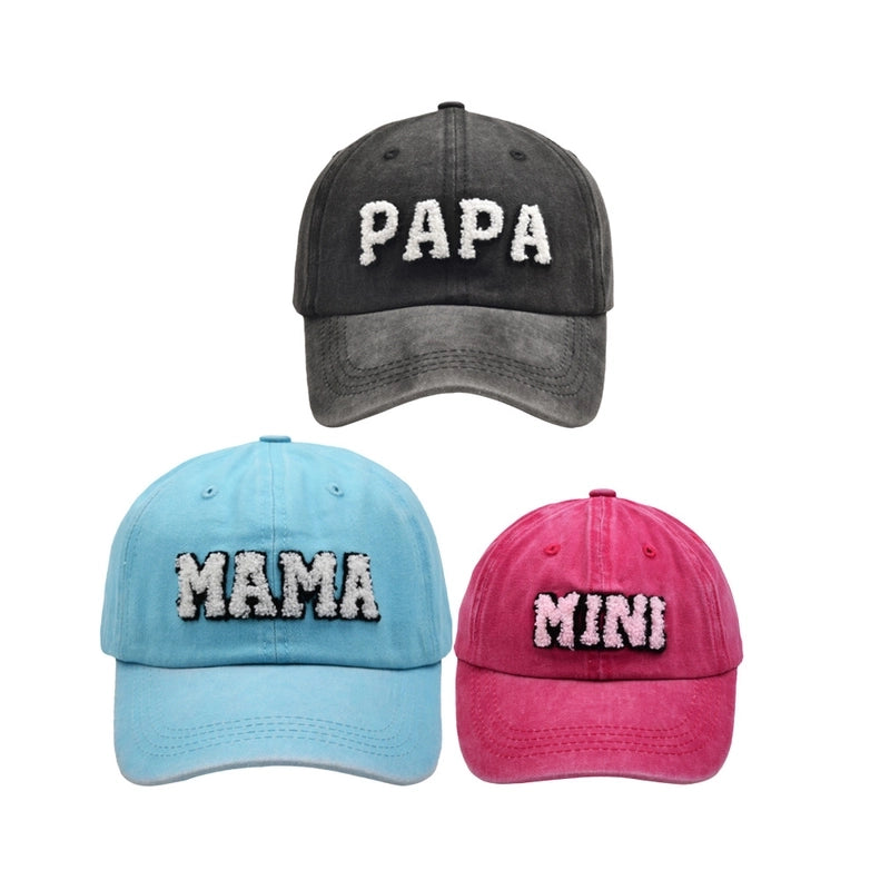 Women's Basic Color Block Curved Eaves Baseball Cap