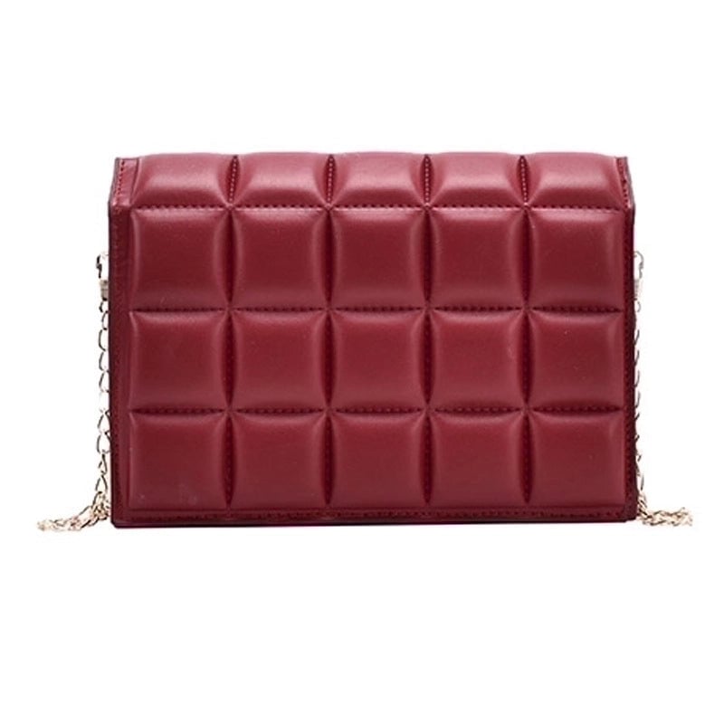 Small Pu Leather Streetwear Square Bag Underarm Bags Shoulder Bag