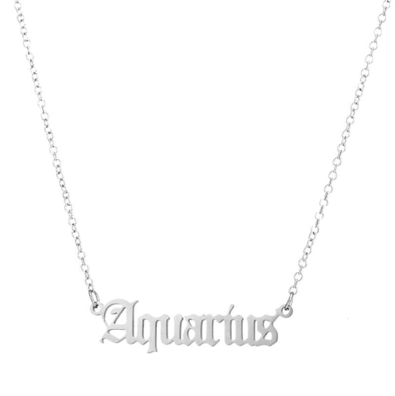 Fashion Constellation 201 Stainless Steel 18K Gold Plated Stainless Steel Necklaces