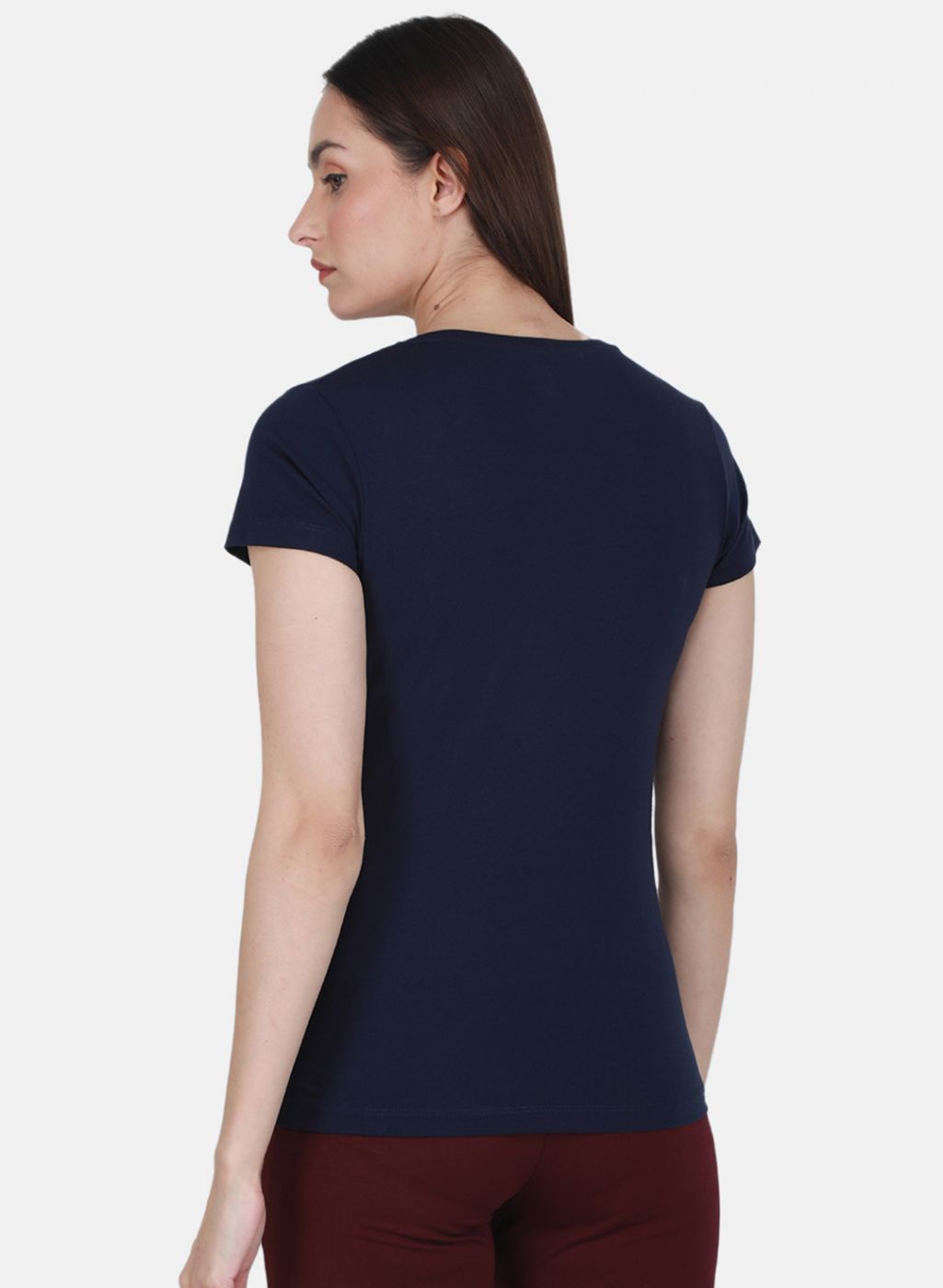 Rock-it Women NAvy Blue Solid Top