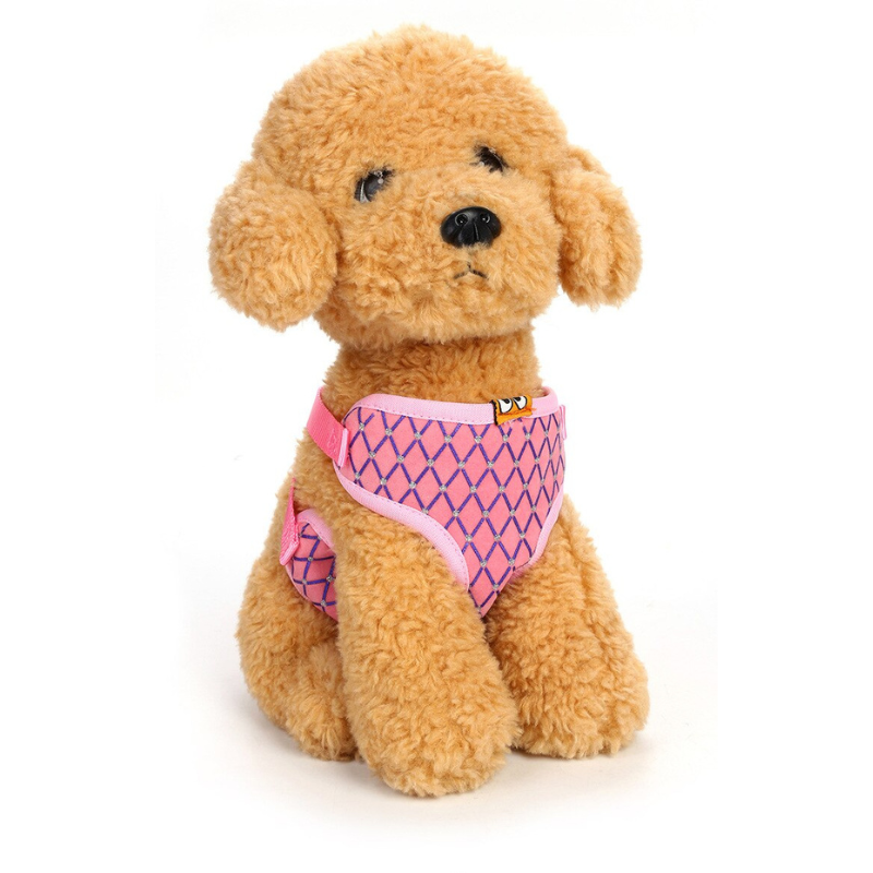 Rhinestone Mesh Dog Harness