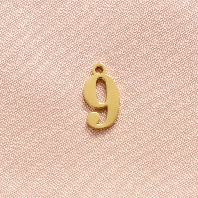 Stainless Steel 18K Gold Plated Minimalist Plating Number None