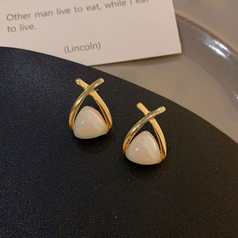 Luxurious Quadrilateral Round Ellipse Leaf Rhombus Animal Bowknot Text Letter Geometric Number Droplet Flower Chinese Zodiac Artificial Pearl Oil Dripping Earrings