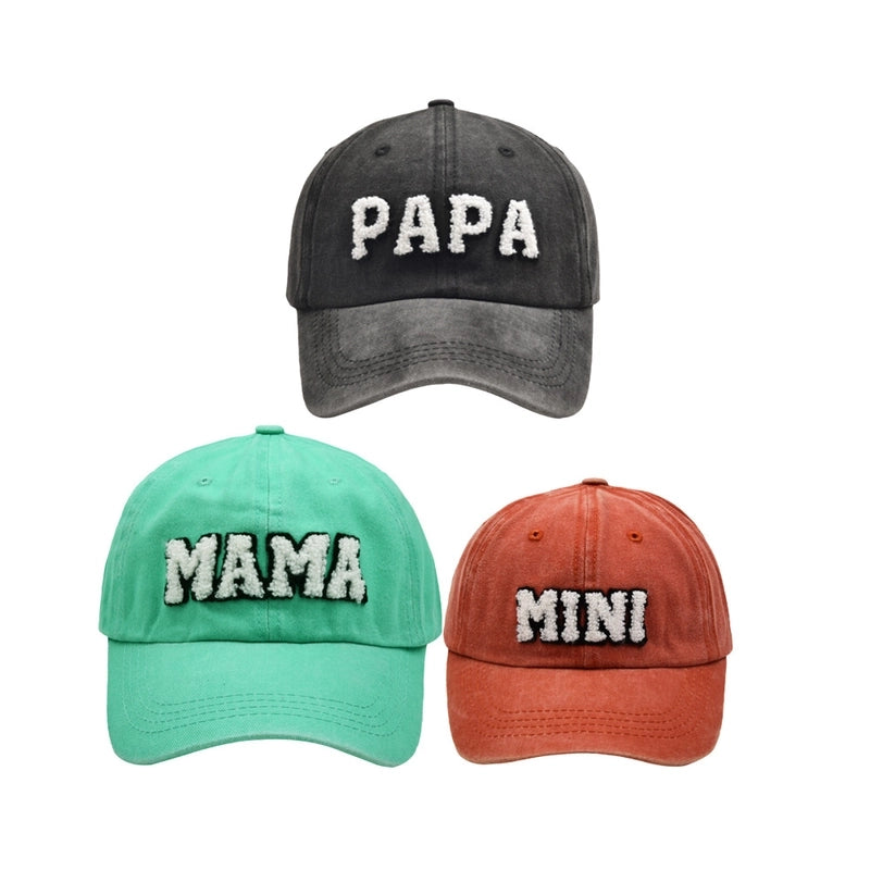 Women's Basic Color Block Curved Eaves Baseball Cap