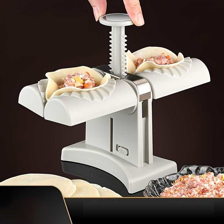 DUAL HEADED AUTO DUMPLING MAKER