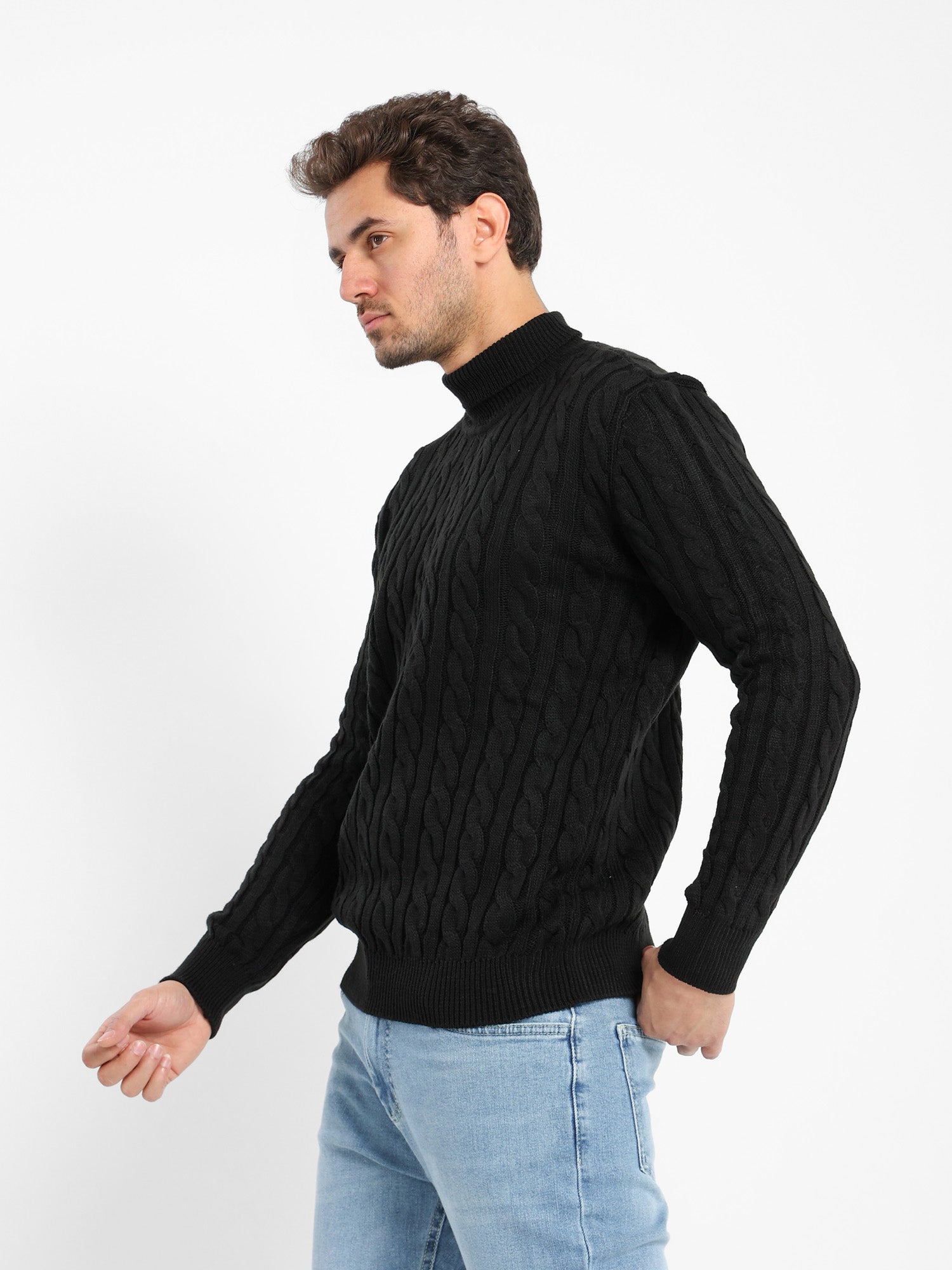 Textured Casual Pullover