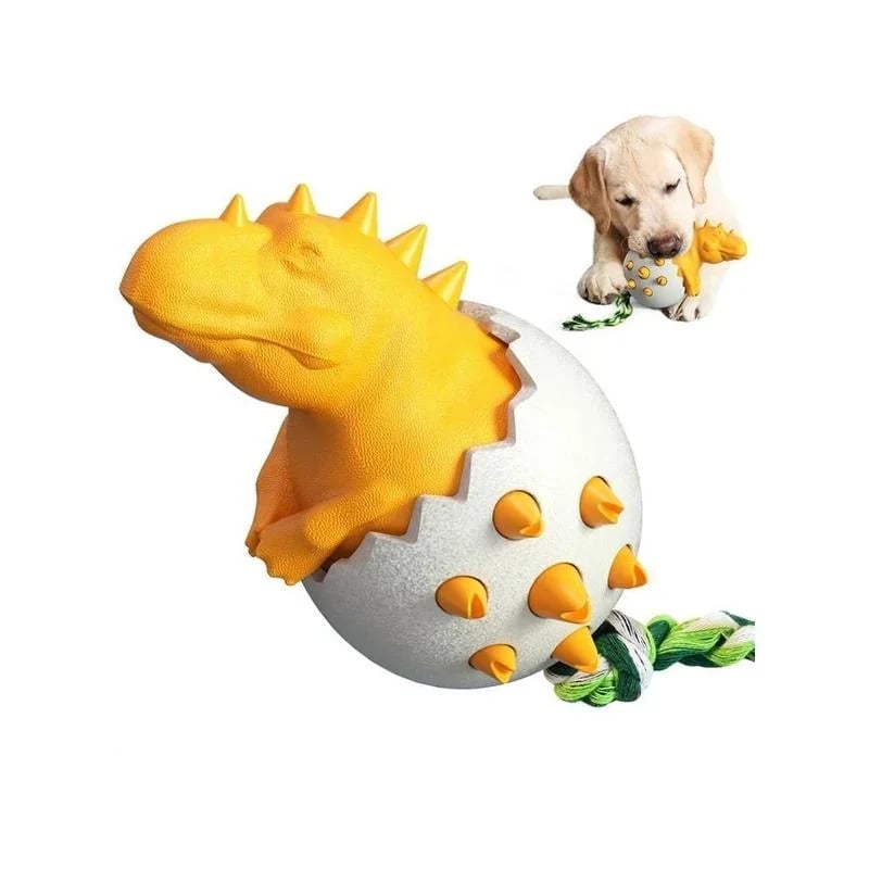 🔥🔥Idearock Dinosaur Eggs Dog Chew Toys